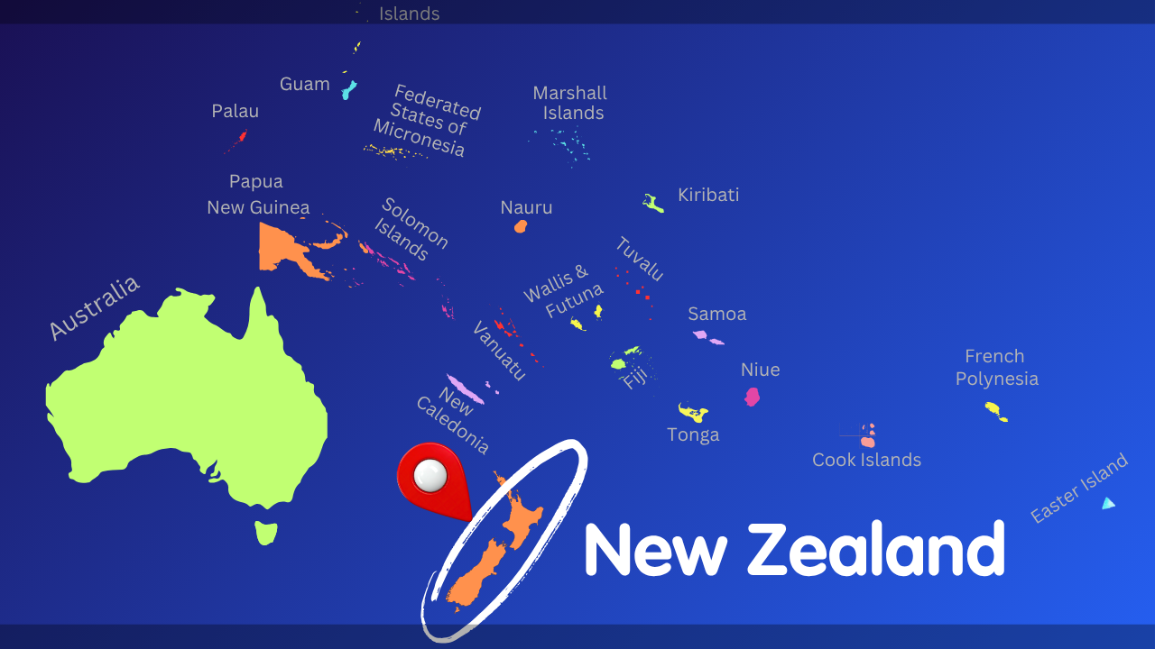 South Pacific/Oceana Geography Memory SONG, VIDEO, Maps & Bonuses!