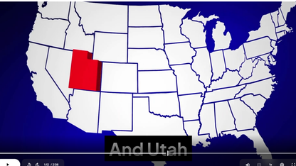 50 United States SONG, VIDEO, MAPS, & Bonus Slides/Activity Sheets