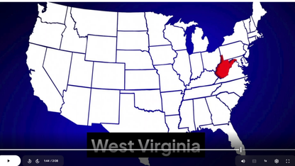 50 United States SONG, VIDEO, MAPS, & Bonus Slides/Activity Sheets