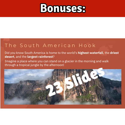 South America Geography Memory SONG, VIDEO, Maps & Bonuses!