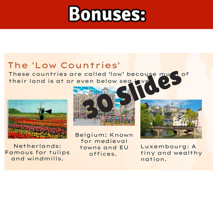 Western Europe Geography Memory SONG, VIDEO, Maps & Bonuses!