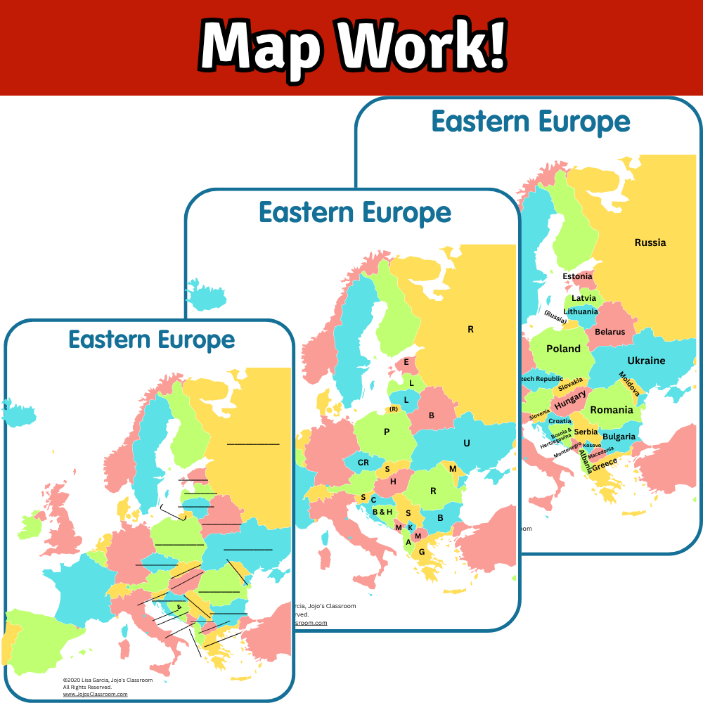 Eastern Europe Geography Memory SONG, VIDEO, Maps & Bonuses!