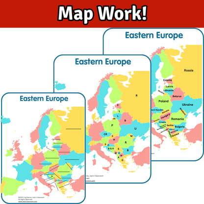 Eastern Europe Geography Memory SONG, VIDEO, Maps & Bonuses!