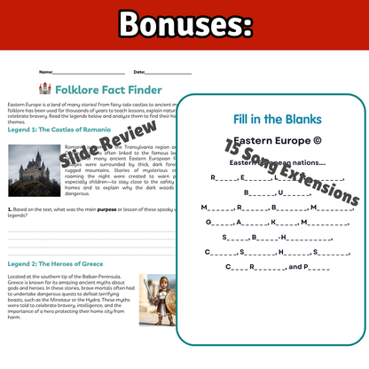 Eastern Europe Geography Memory SONG, VIDEO, Maps & Bonuses!