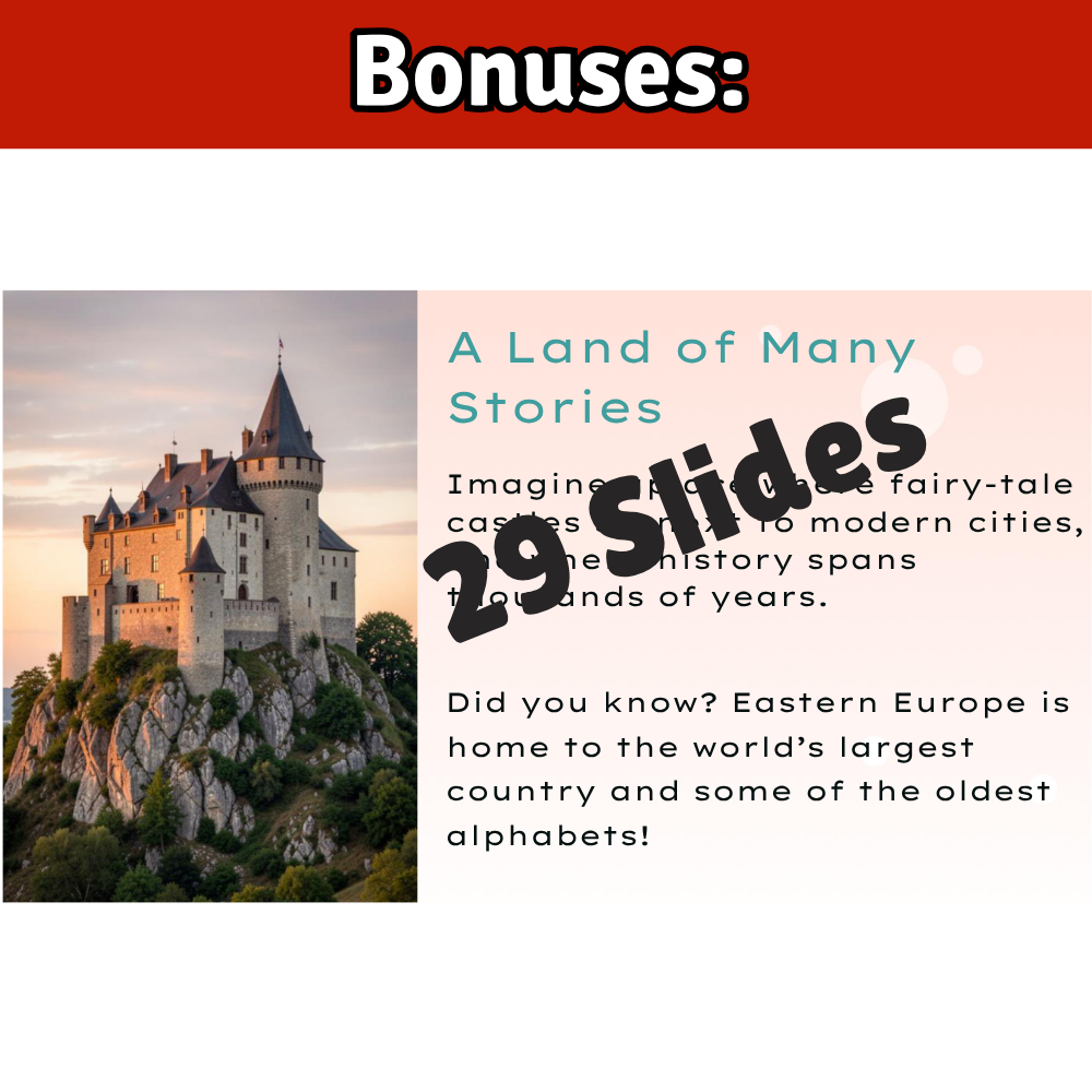 Eastern Europe Geography Memory SONG, VIDEO, Maps & Bonuses!