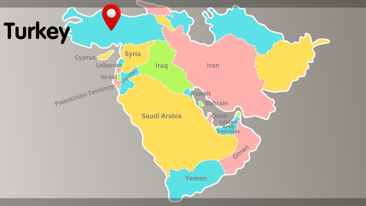 Middle East Geography Memory SONG, VIDEO, Maps & Bonuses!