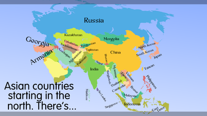 Asia Geography Memory SONG, VIDEO, Maps & Bonuses!
