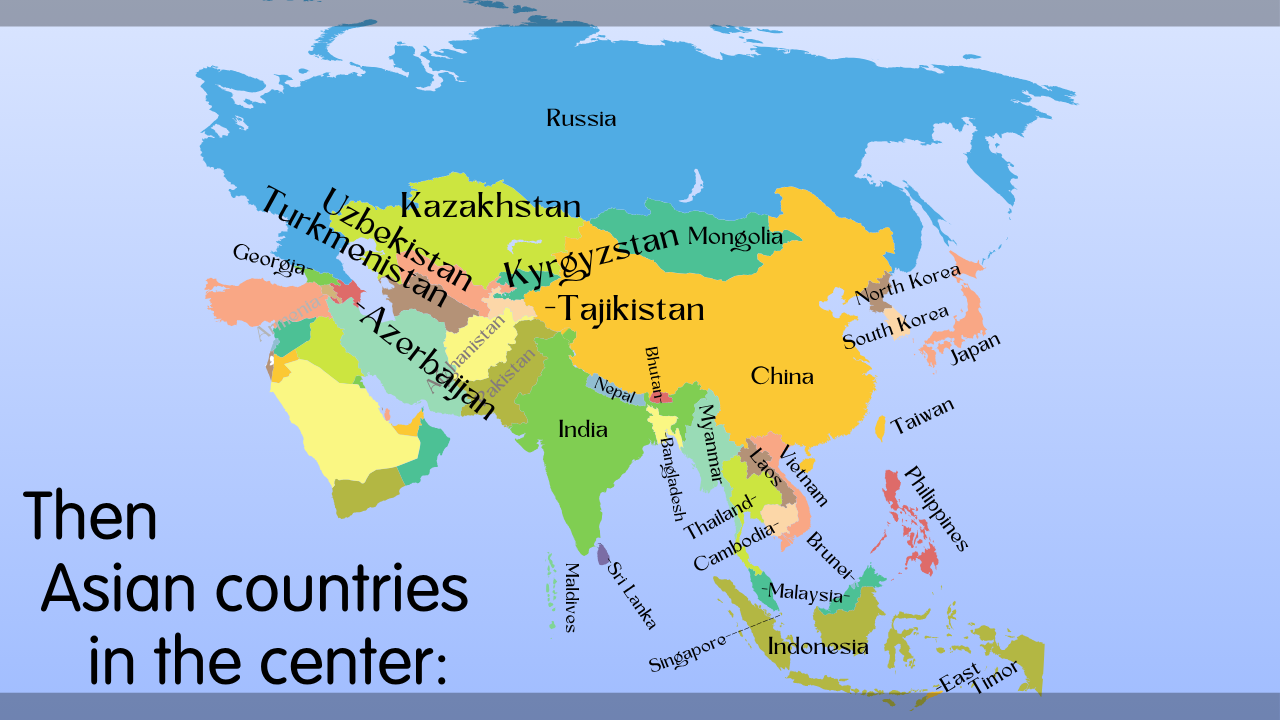 Asia Geography Memory SONG, VIDEO, Maps & Bonuses!