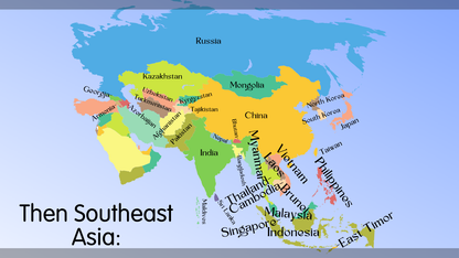 Asia Geography Memory SONG, VIDEO, Maps & Bonuses!