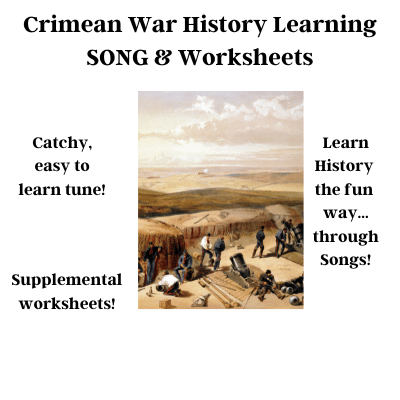 Crimean War History Learning SONG & Worksheets