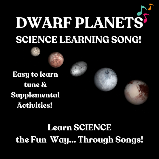 Dwarf Planets Science Learning SONG & Supplemental Activities