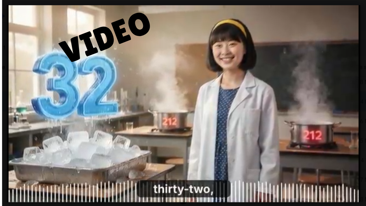 Fahrenheit Temperature Math SONG, VIDEO, & Bonus Slides, Extension Sheets