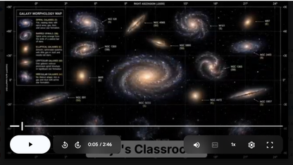 Galaxies Science SONG, VIDEO, & Bonus Slides, Worksheets