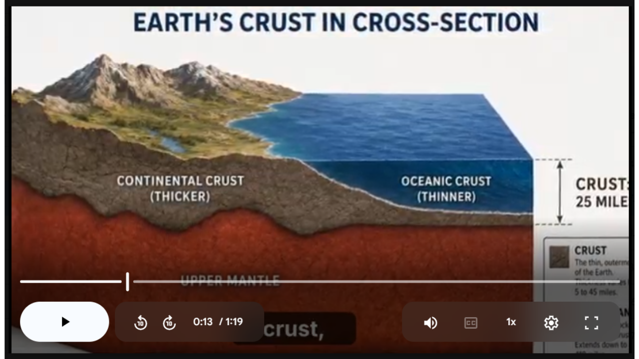 Layers of EARTH Science SONG, VIDEO, & Bonus Slides, Worksheets