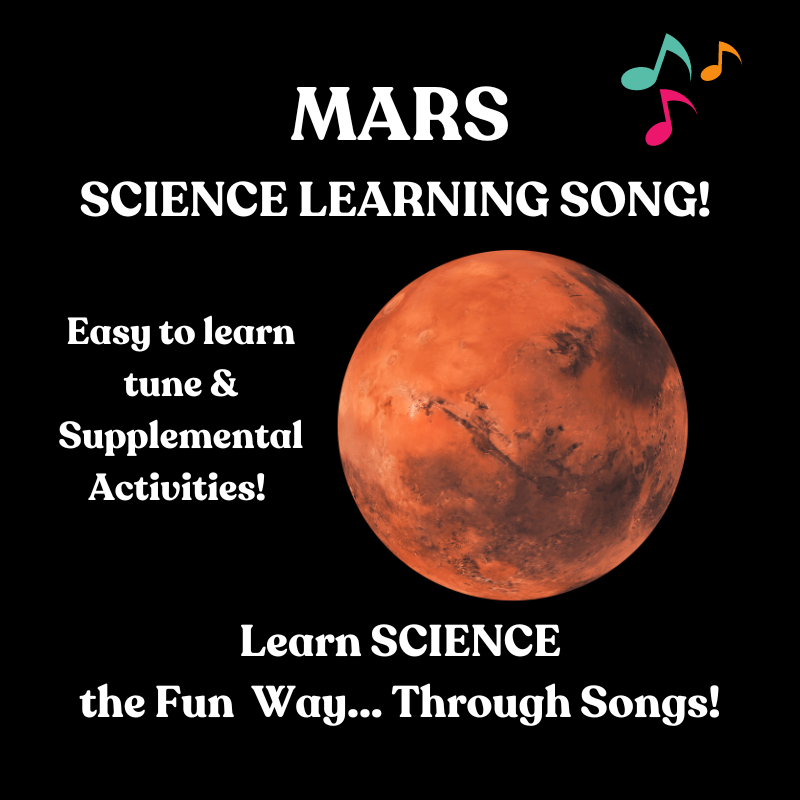 Mars Science Learning SONG & Supplemental Activities