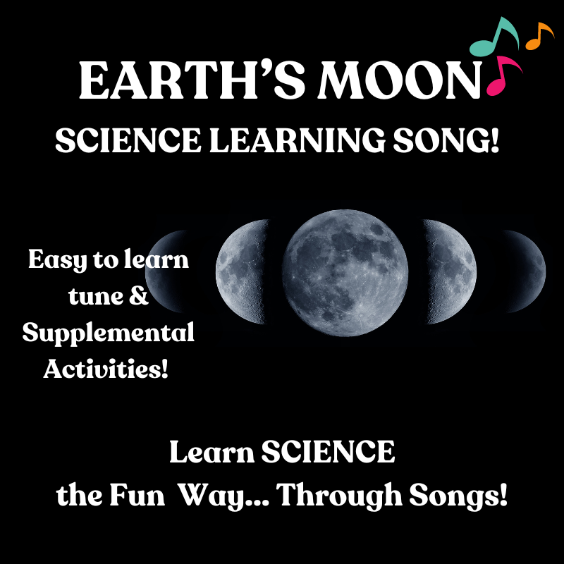 The Moon Science Learning SONG & Supplemental Activities