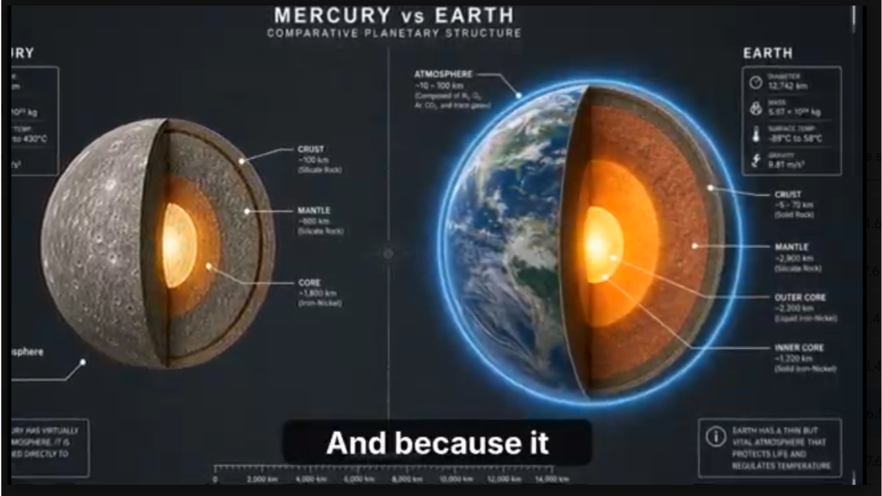 Mercury Science SONG, VIDEO, & Bonus Slides, Worksheets