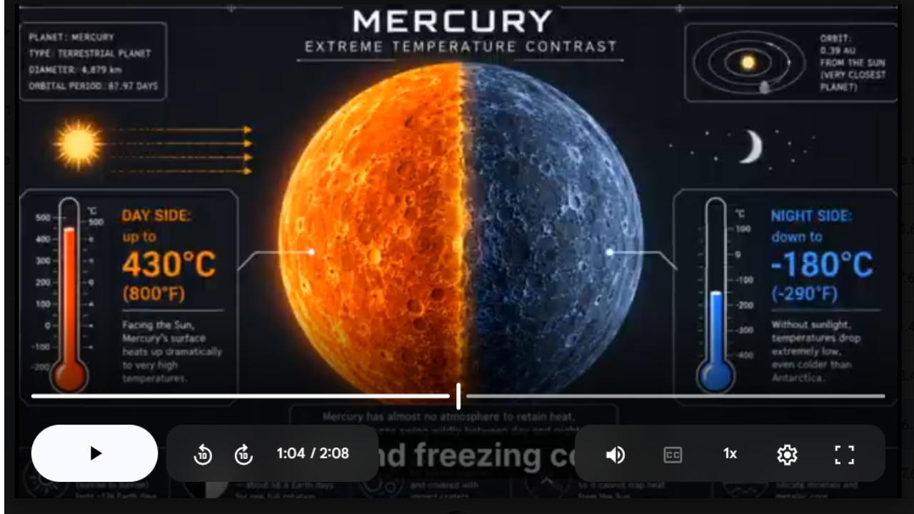 Mercury Science SONG, VIDEO, & Bonus Slides, Worksheets