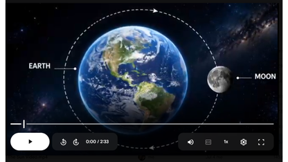 The Moon Science SONG, VIDEO, & Bonus Slides, Worksheets