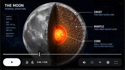 The Moon Science SONG, VIDEO, & Bonus Slides, Worksheets