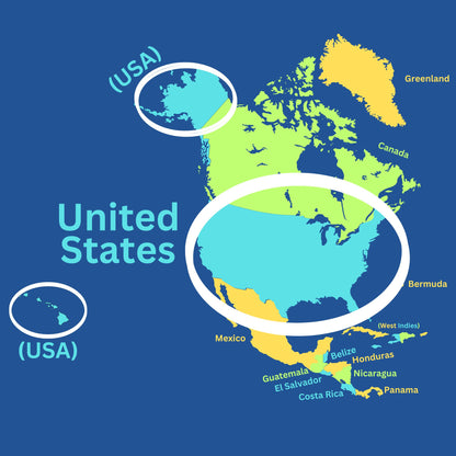 North America Geography Memory SONG, VIDEO, Maps & Worksheets