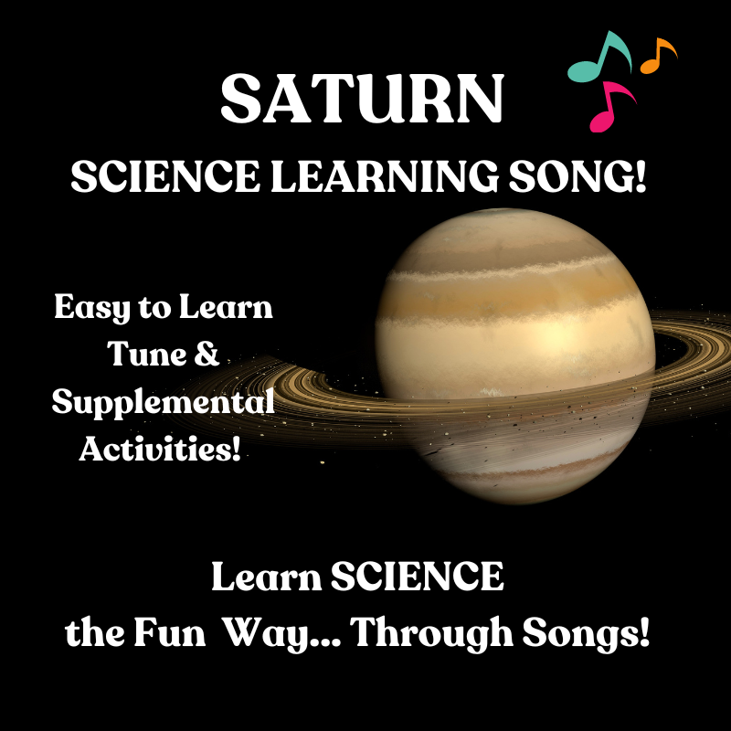 Saturn Science Learning SONG & Supplemental Activities