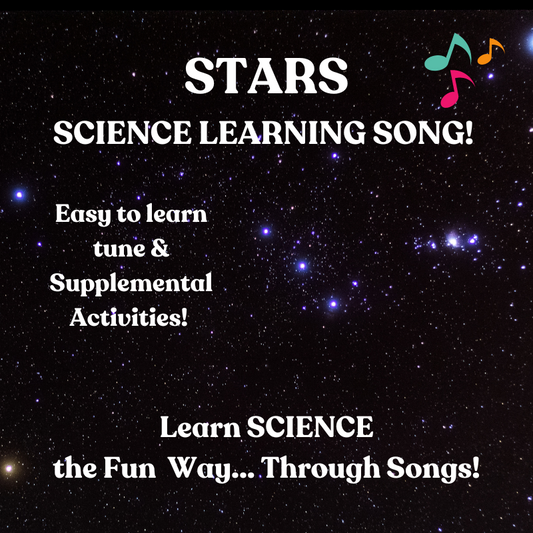 Stars Science Learning SONG & Supplemental Activities