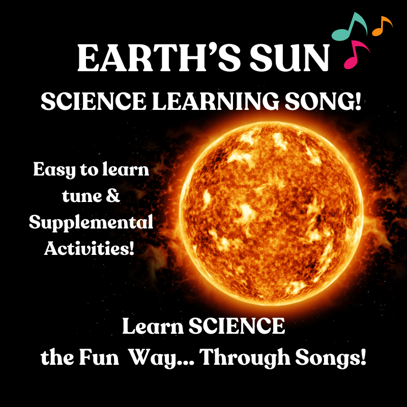 Earth's Sun Science Learning SONG & Supplemental Activities