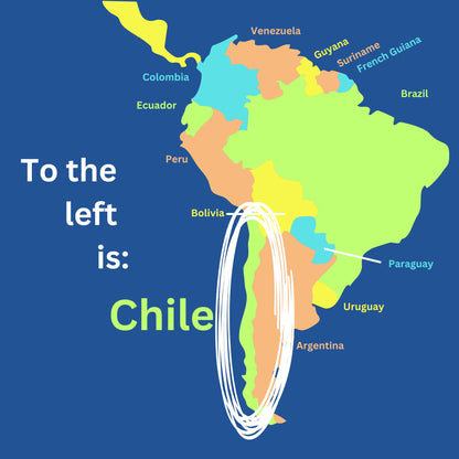 South America Geography Memory SONG, VIDEO, Maps & Worksheets