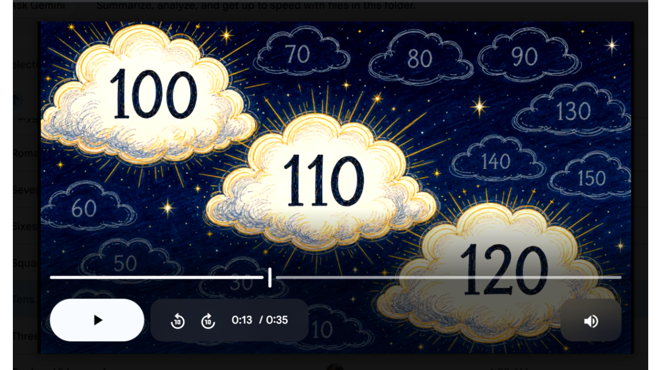 10’s Math SONG, VIDEO, & Bonus Slides, Extension Sheets