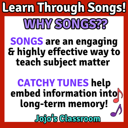 CUBED Numbers Math SONG, VIDEO, & Bonus Slides, Extension Sheets