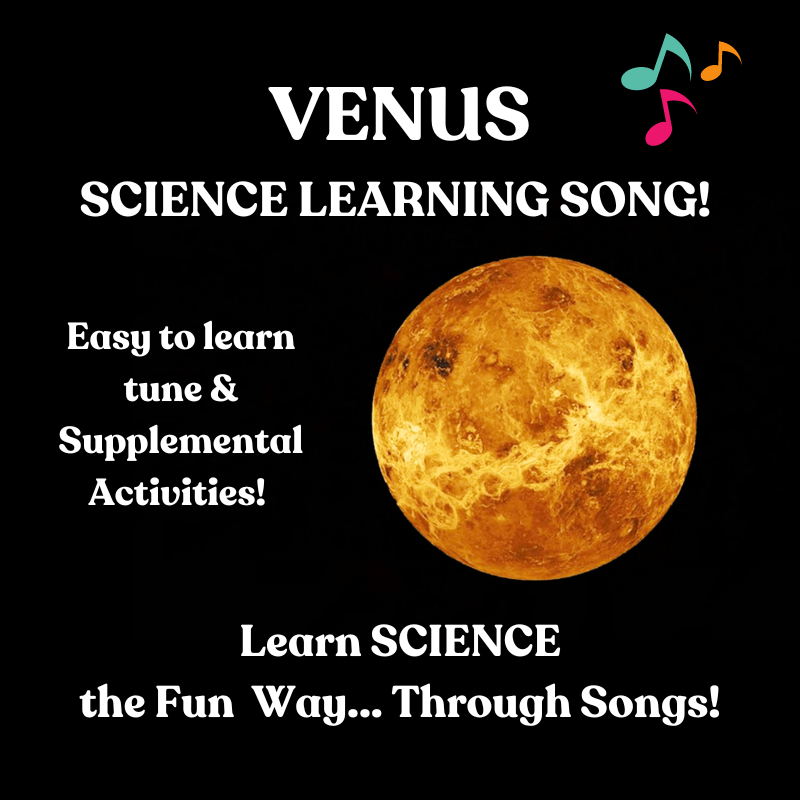 Venus Science Learning SONG & Supplemental Activities