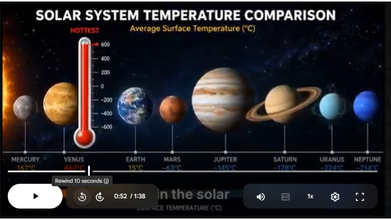 Venus Science SONG, VIDEO, & Bonus Slides, Worksheets
