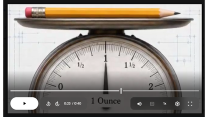 U.S. Customary Weight Math SONG, VIDEO, & Bonus Slides, Extension Sheets