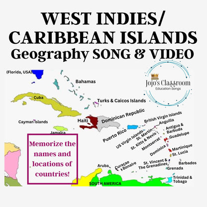 Countries of the World AUDIO and VIDEO BUNDLE with Maps and Study Pages