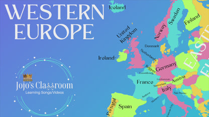 Countries of the World AUDIO and VIDEO BUNDLE with Maps and Bonuses!